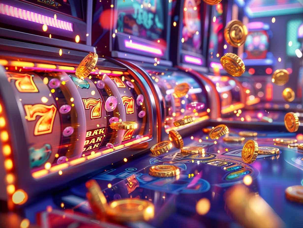 Pachinko のサウンド＆ライトエフェクト-大当たりのサウンドエフェクト
